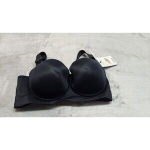 Leonisa 360 Strapless Contouring Bra Size 36DD Black